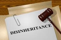 disinheriting child Indiana