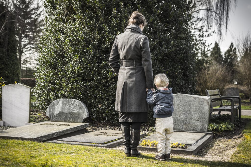Steps spouse death